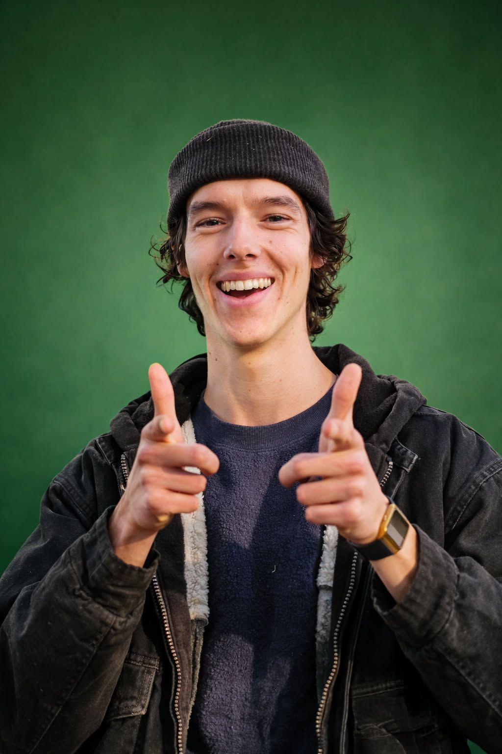 Seb Jagoe during the early days of his soil journey